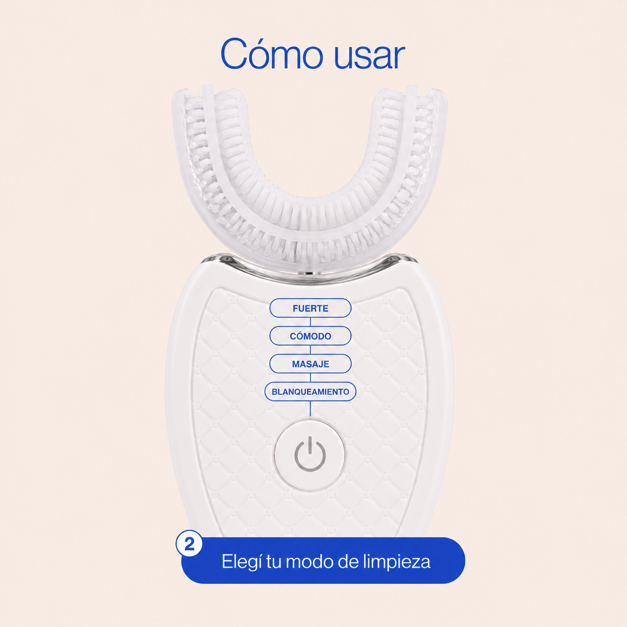 Dentari Cepillo Eléctrico Blanqueador Ultrasonico