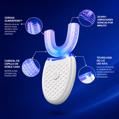 Dentari Cepillo Eléctrico Blanqueador Ultrasonico